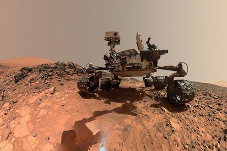 El rover Curiosity de la Nasa lleva años trabajando en Marte. Foto: NASA El rover Curiosity de la Nasa lleva años trabajando en Marte. Foto: NASA