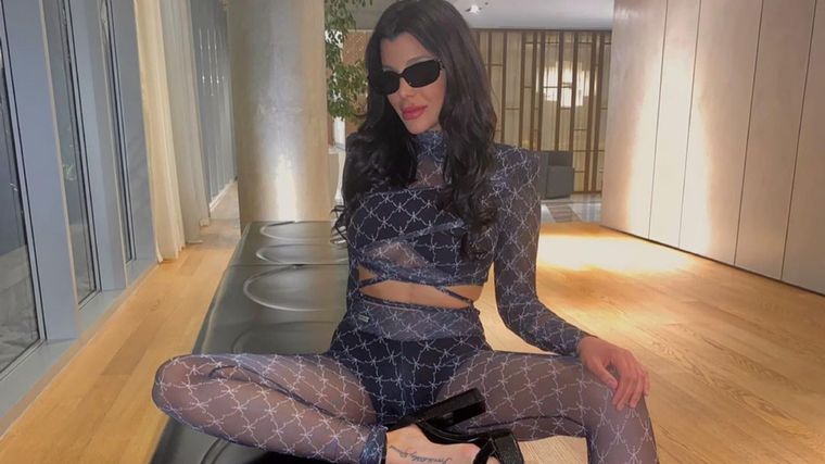 Charlotte Caniggia En Madrid. Foto: @chcaniggia_n