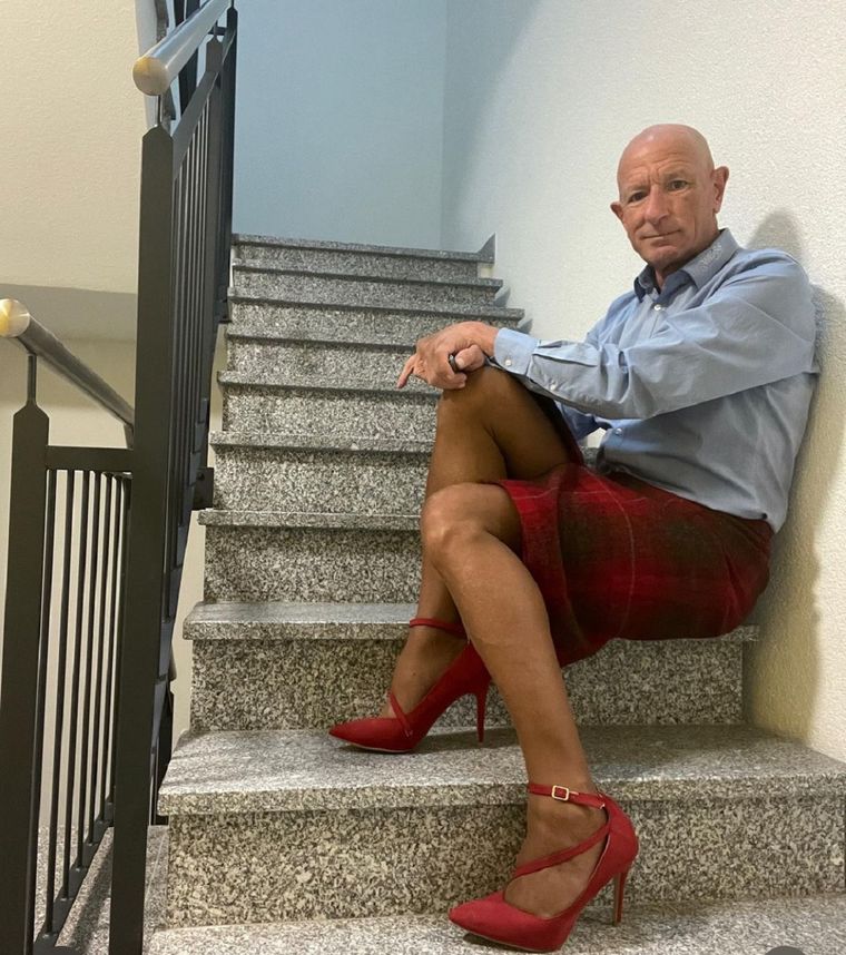 Mark Bryan, el hombre que desafía a los estereotipos de moda y es viral en redes sociales por sus outfits Foto: Instagram Mark Bryan