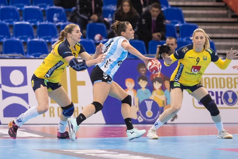 Macarena Sans Argentina Handball Foto: @CAHandball