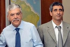 El exministro Julio de Vido y su ex n°2, Roberto Baratta.