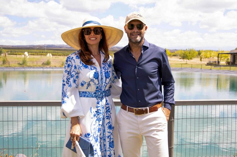 Andrea Richardi y Rubén David, los anfitriones y todas las fotos del evento en la nota. Foto: Santiago Tagua / MDZ