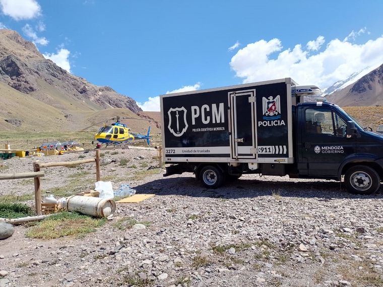 Policía Científica en el lugar. Foto: Ministerio de Seguridad
