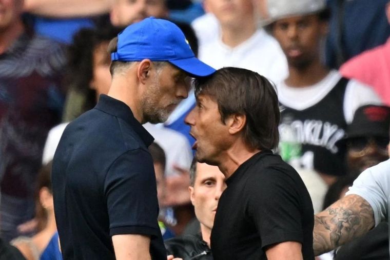 Tuchel dio su versión sobre la pelea con Conte.