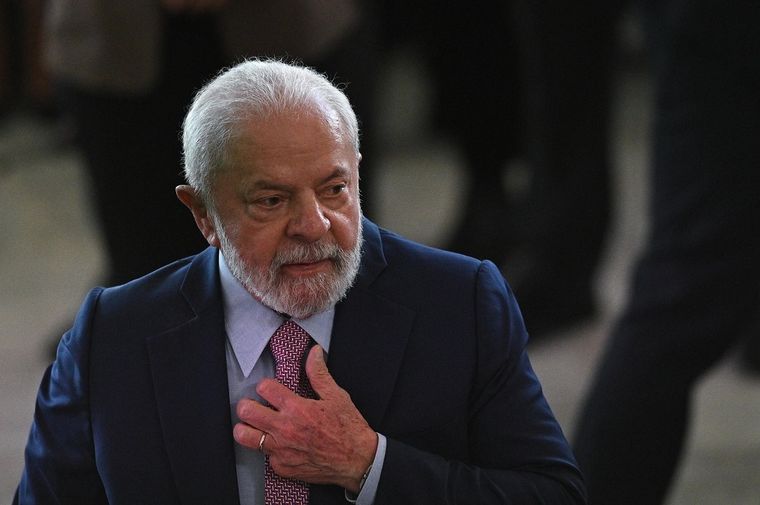 Un hombre amenazó con disparar al presidente Lula Foto: EFE