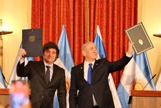 Javier Milei estuvo en Israel y se reunió con Netanyahu.