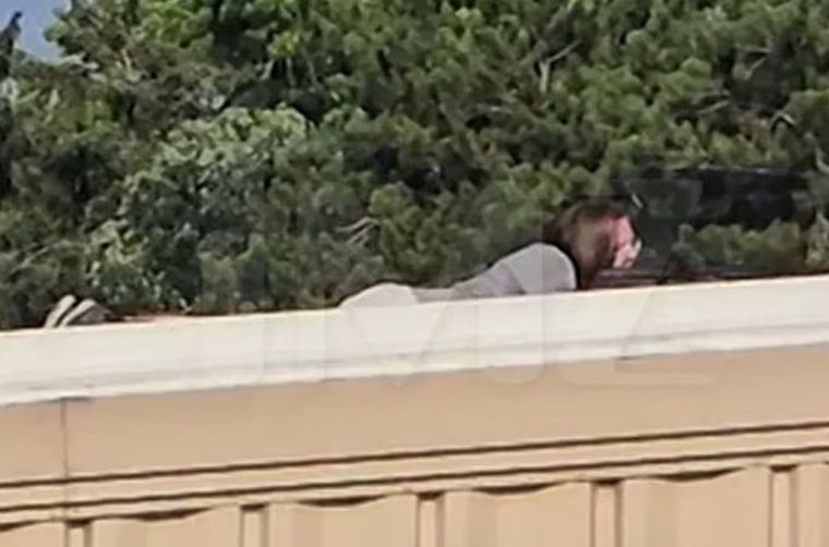 Se conoció un nuevo video de Thomas Matthew Crooks disparando contra Donald Trump Foto: TMZ