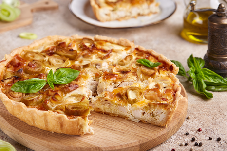 Una receta de tarta de puerro que les encantará a todos Una receta de tarta de puerro que les encantará a todos