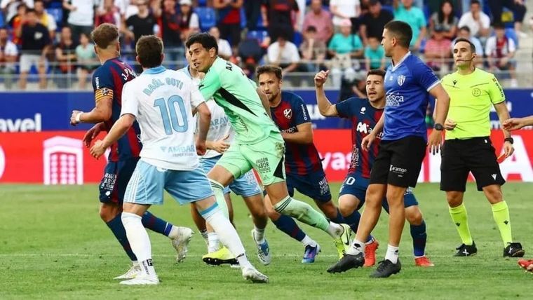 El momento en el que Andrada va a buscar a Pulido para agredirlo