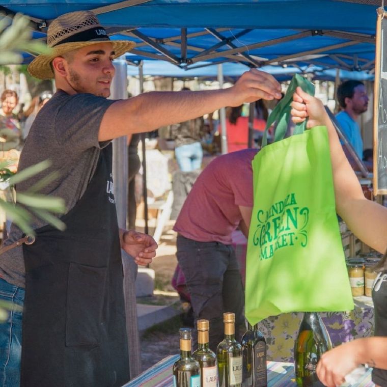 Mendoza Green Market cumple 10 años desde su primera edición Foto: Instagram @mendozagreenmarket