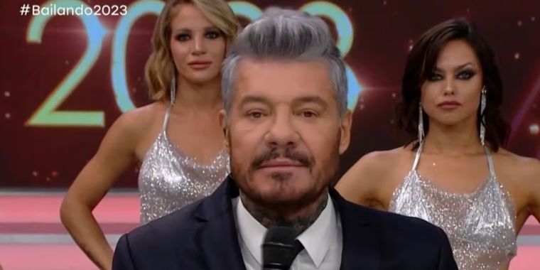 Marcelo Tinelli mostró una escena íntima de su hogar. Foto: Captura de pantalla América TV