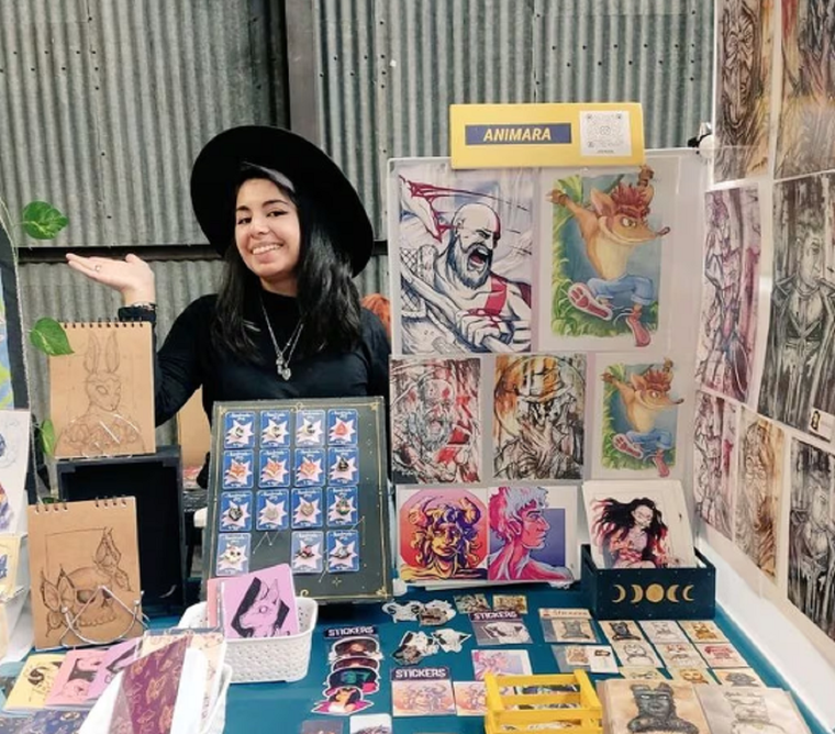 Mariana Domínguez, la joven que fue alcanzada por una bala perdida Foto: Facebook