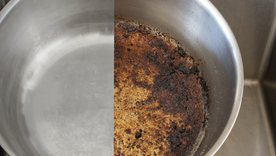 Descubre el truco para devolverle el brillo a tu olla quemada y dejarla como nueva. Descubre el truco para devolverle el brillo a tu olla quemada y dejarla como nueva.