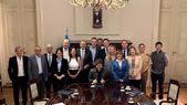 Javier Milei reunió a su Gabinete, con las incorporaciones de Carlos Presti y Alejandra Monteoliva. Javier Milei reunió a su Gabinete, con las incorporaciones de Carlos Presti y Alejandra Monteoliva.