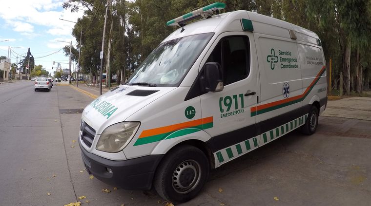 El accidente se registró el martes a la tarde en el departamento mendocino de Las Heras. Foto: ALF PONCE MERCADO / MDZ