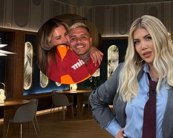 La empresaria apuntó contra la feliz pareja. La empresaria apuntó contra la feliz pareja.