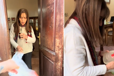 MDZol | Una joven se hizo viral por mostrar la reacción de su mamá Foto: Captura video