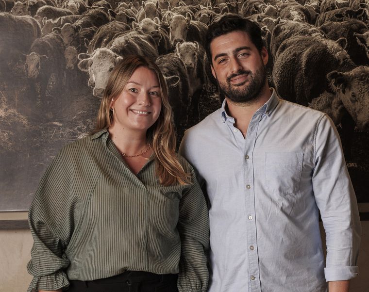 Alex Pels y Danielle Jenster. Alex Pels y Danielle Jenster.