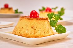 Flan napolitano Una receta simple y deliciosa para hacer en pocos pasos Foto: Shutterstock