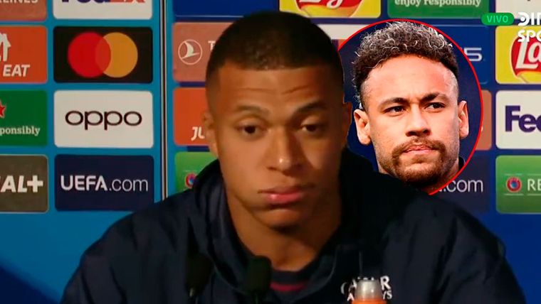 Mbappé habló sobre su relación con Neymar en el PSG.