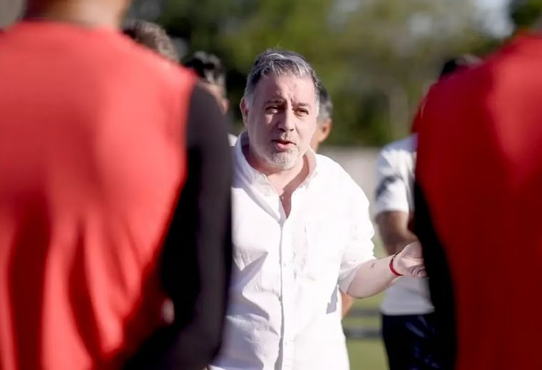 Fabián Doman, presidente de Independiente. Foto: @caindependiente