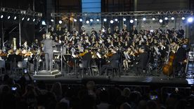 Argentina en escena: un homenaje a la cultura y el talento en la explanada del Palacio Libertad. Foto: Juan Mateo Aberastain/MDZ Argentina en escena: un homenaje a la cultura y el talento en la explanada del Palacio Libertad. Foto: Juan Mateo Aberastain/MDZ