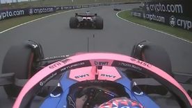 Colapinto y Gasly, un duelo parejo en Zandvoort. Colapinto y Gasly, un duelo parejo en Zandvoort.