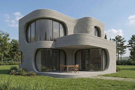 La impresora 3D deposita capas de hormigón de manera precisa, transformando la manera de construir casas y acelerando los tiempos de obra. La impresora 3D deposita capas de hormigón de manera precisa, transformando la manera de construir casas y acelerando los tiempos de obra.
