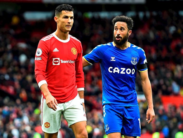Al portugués no le gustó nada el gesto de Townsend Foto: EFE
