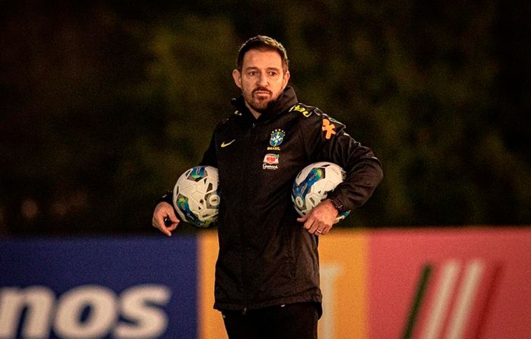 Ramon Menezes, DT del Sub 23 de Brasil Foto: @ramonmenezes10