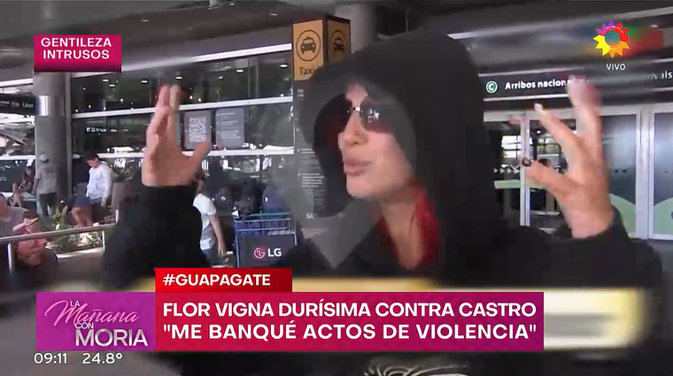 Florencia Vigna destrozó a Luciano Castro. Florencia Vigna destrozó a Luciano Castro. 