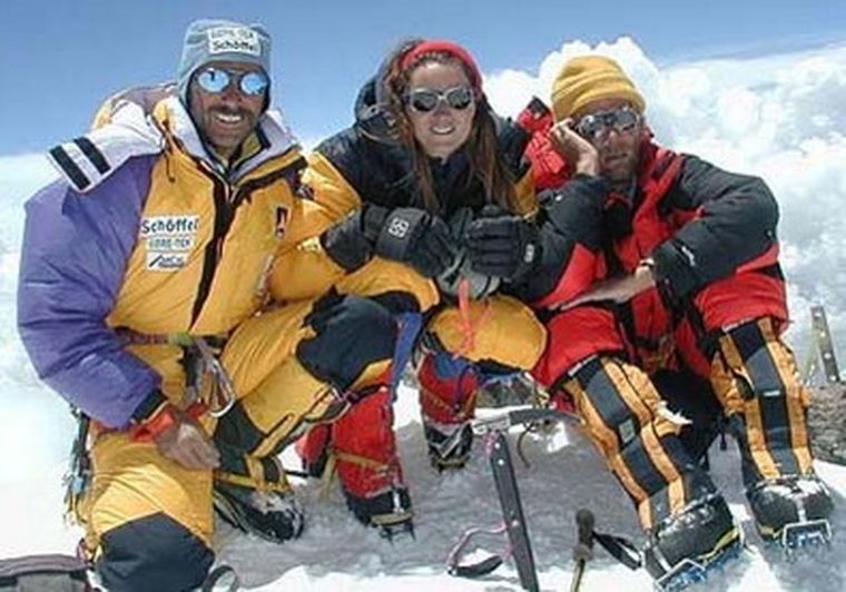 Silvestrini en una de sus tantas cumbres. Foto: Web