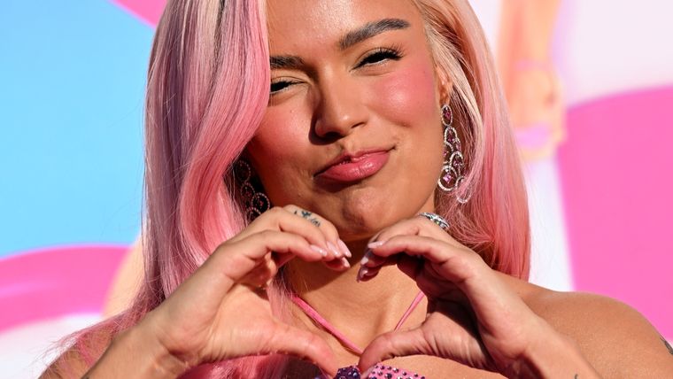 Karol G La cantante urbana participó en el soundtrack de Barbie Foto: Instagram