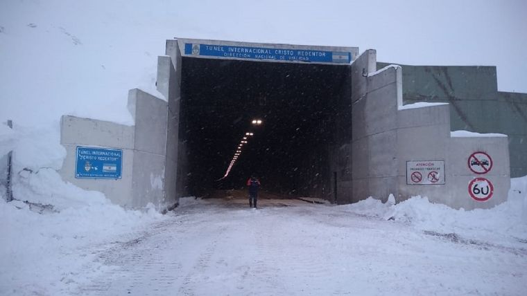 El accidente se produjo del lado chileno Foto: Gendarmería Nacional