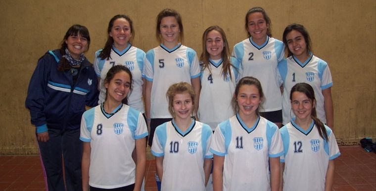 Equipo de Voley Femenino, que participará en Juegos Evita 2011, en octubre