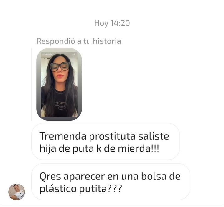 Los mensajes difundidos. Créditos: X / laiinfooficial Los mensajes difundidos. Créditos: X / laiinfooficial