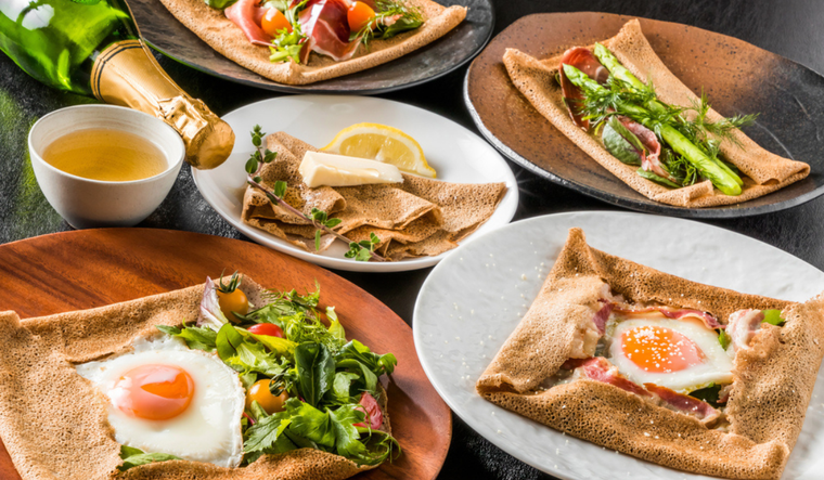 Galette bretona: sabor y tradición en cada bocado Foto: Shutterstock