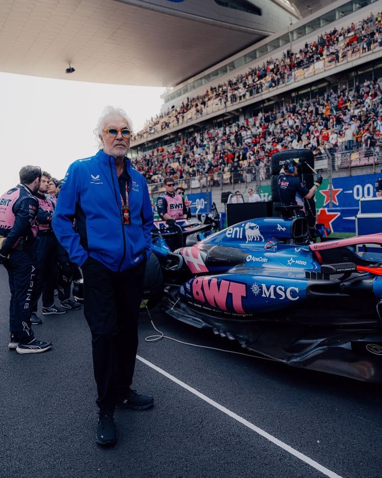 Alpine incorporó a Flavio Briatore en junio del año pasado. Alpine incorporó a Flavio Briatore en junio del año pasado.