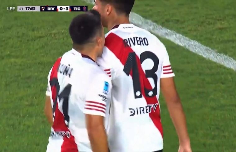 El Huevo Acuña explotó contra Lautaro Rivero y los hinchas de River no lo dejaron pasar.