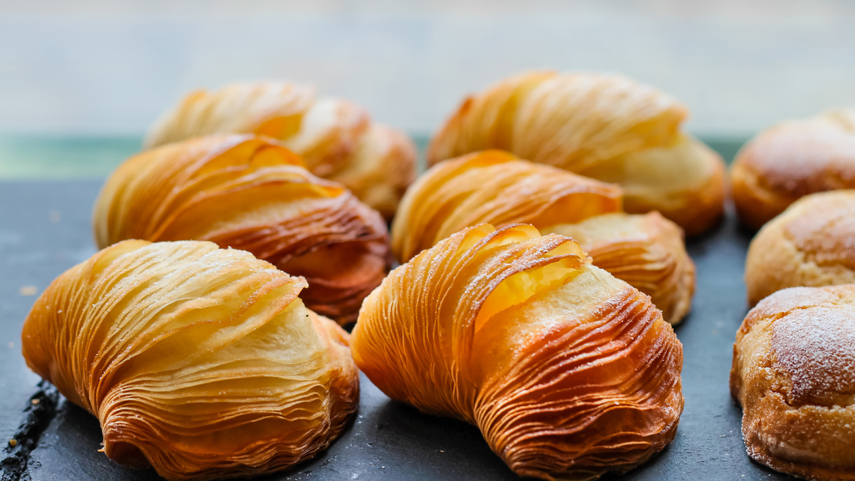 Esta receta de sfogliatella trae el sabor de Italia a tu mesa