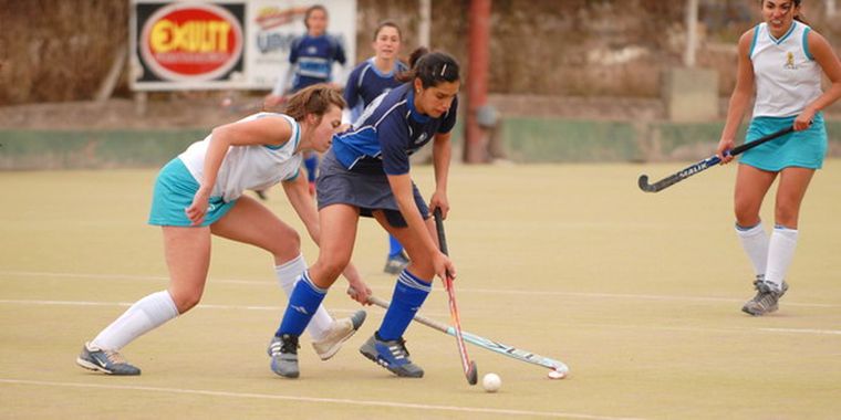 El hockey césped disputa el campeonato nacional en tierras mendocinas. Foto: MDZ