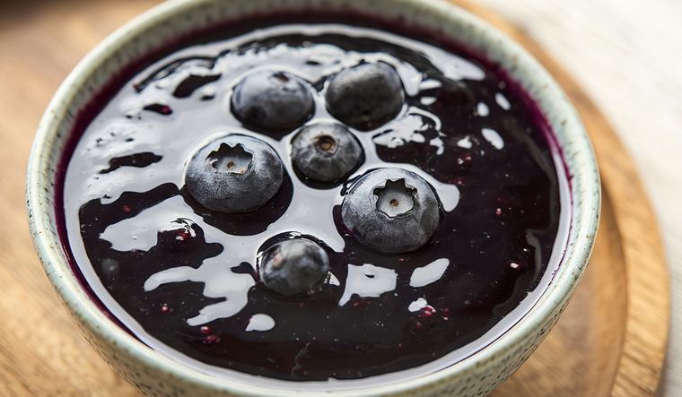 Receta de mermelada de arándanos con pocos ingredientes Receta de mermelada de arándanos con pocos ingredientes