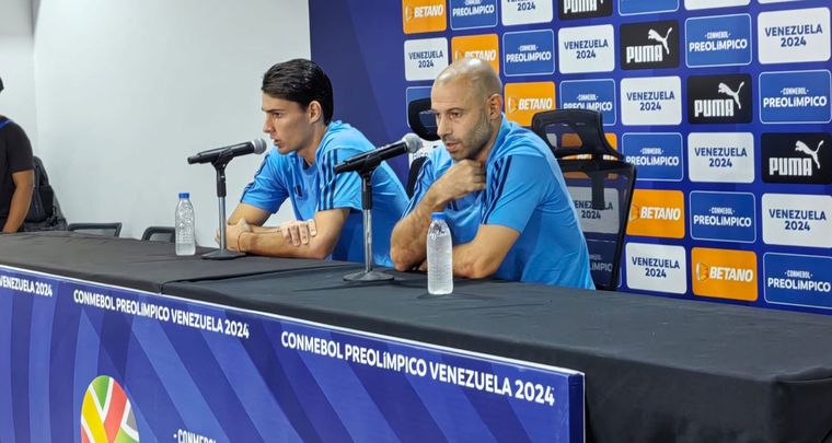 Javier Mascherano habló tras el agónico empate. Foto: @Argentina