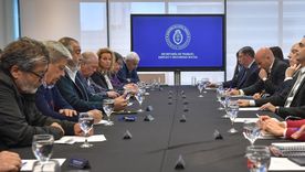 Julio Cordero reunido con la CGT Julio Cordero reunido con la CGT