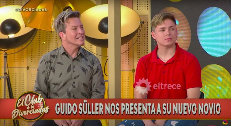 Guido y Federico en El club de los divorciadas.