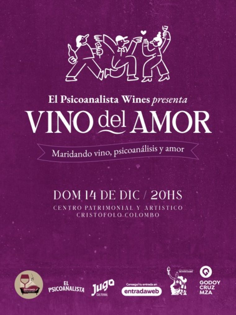 Vino del amor. Maridando vino psicoanálisis y amor. Vino del amor. Maridando vino psicoanálisis y amor.