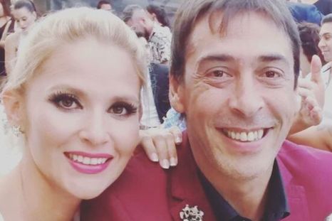 Belén Giménez junto a su gran amor, René Bertrand. / Instagram @belengimenezz