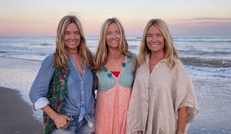 El extraño nombre del nuevo nieto de las Trillizas de Oro. Foto: Captura tv