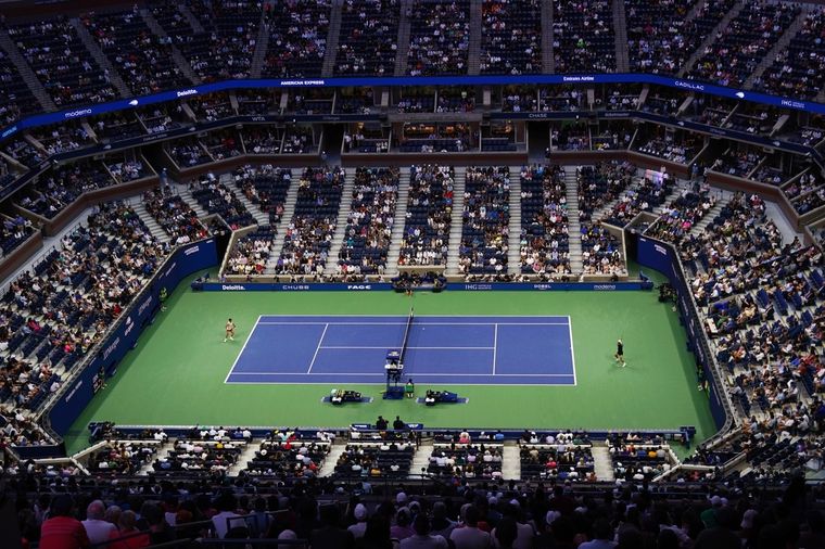 La empresa IBM creó una nueva forma de seguir uno de los principales torneos de tenis del mundo Foto: EFE