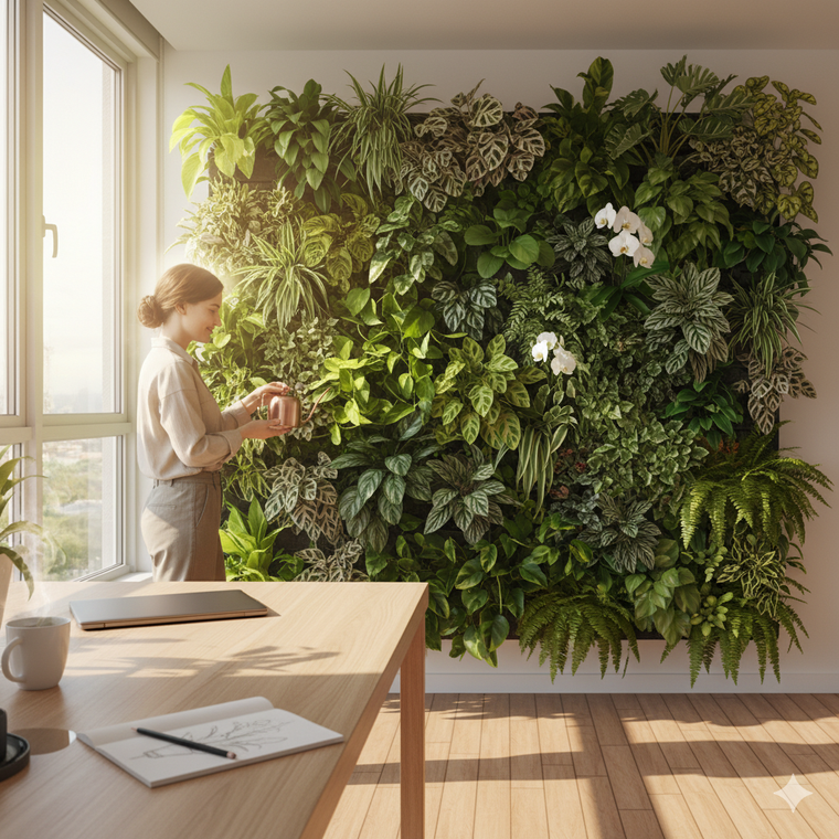 Jardinería: terapia para el alma. Fuente: IA Gemini.